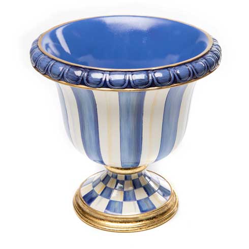 $138.00 Royal Stripe Tabletop Urn