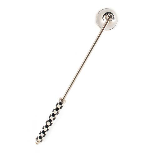 $38.00 Black & White Check Candle Snuffer