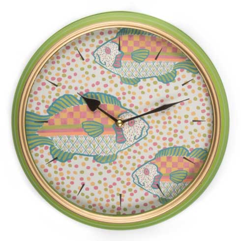 $88.00 Freckle Fish Wall Clock
