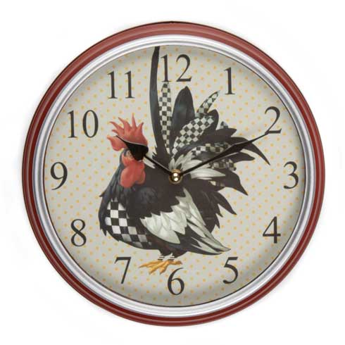 $88.00 Rooster Wall Clock