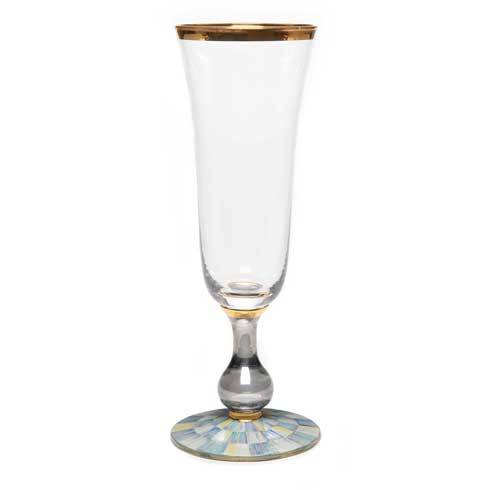 Sterling Check Champagne Flute - $98.00