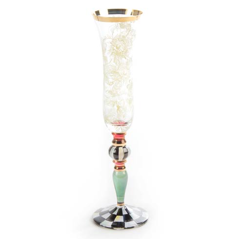 $92.00 Blooming Champagne Flute