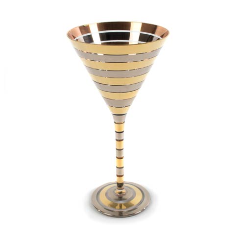 MacKenzie-Childs Golden Hour Tabletop Martini Glass $128.00