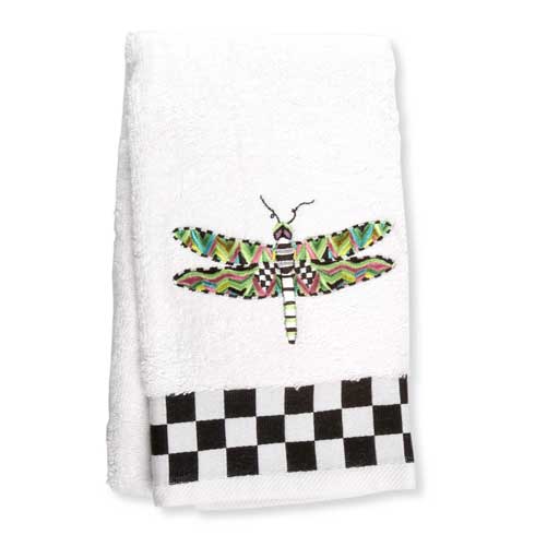 $38.00 Dragonfly Hand Towel
