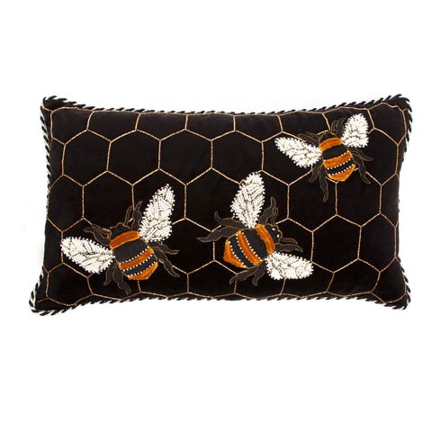 $110.00 Bumble Bee Lumbar Pillow