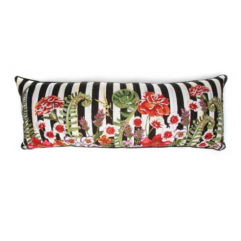 $188.00 Fern & Flora Long Lumbar Pillow