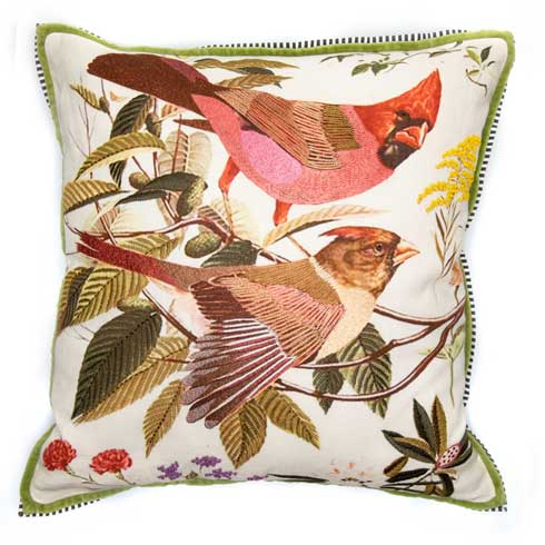 $128.00 Bird Watchers Pillow