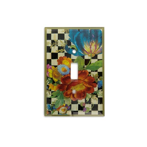 $58.00 Courtly Flower Market Switch Plate