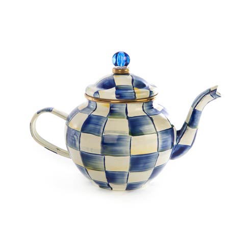 $108.00 Royal Check Teapot - 4 Cup