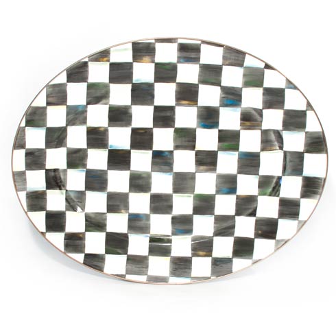 $188.00 Enamel Oval Platter - Large