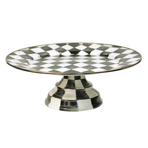 $138.00 Enamel Pedestal Platter - Large