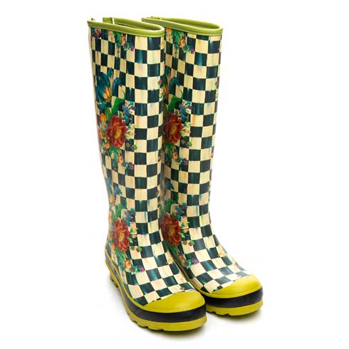 $198.00 Rain Boots - Tall - Size 5
