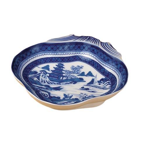 Mottahedeh  Blue Canton Shell Dish $105.00