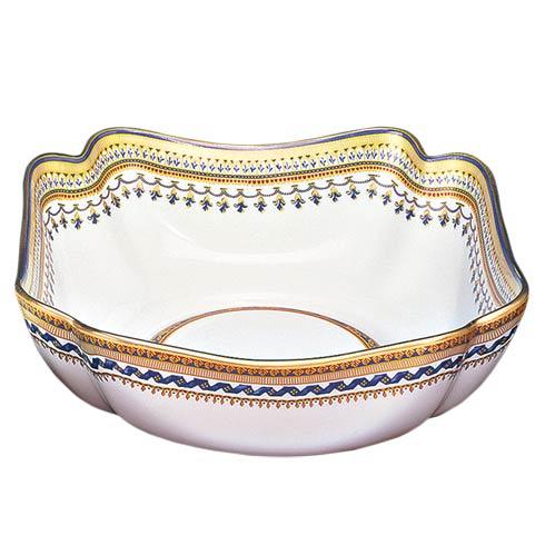 Mottahedeh  Chinoise Blue Square Bowl, Large $375.00