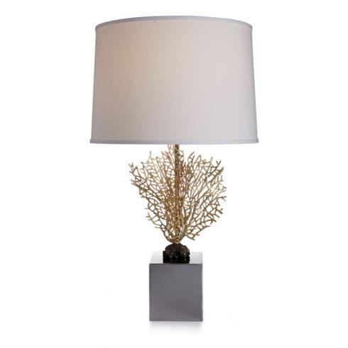 $950.00 Fan Coral Table Lamp