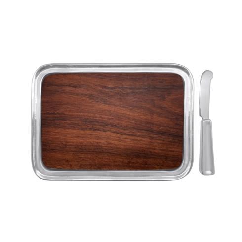 $134.00 Small Rectangular Cheese Board and Cheese Spreader Set