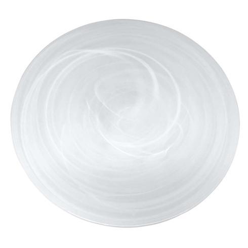 $136.00 Alabaster White Charger Plate Set
