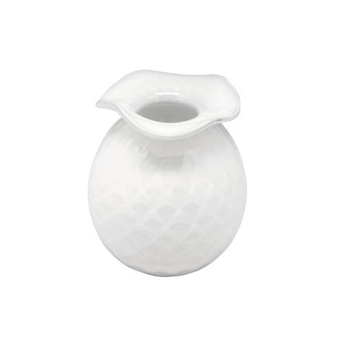 $59.00 White Pineapple Texture Bud Vase