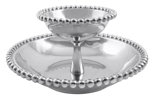 $169.00 Pearled Tiered Chip & Dip