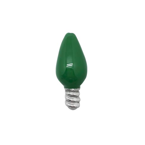 Green Christmas Bulb Napkin Weight - $14.00
