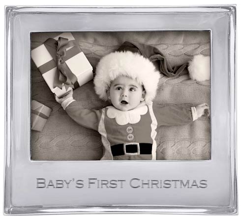 Mariposa Traditions BABY'S FIRST CHRISTMAS Signature 5x7 Frame