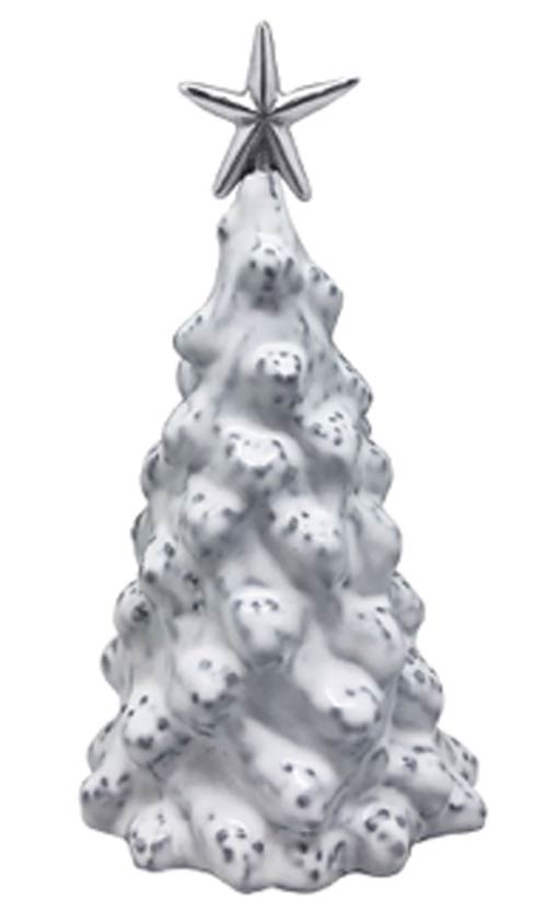 $64.00 White Ceramic 6" Tree with Star