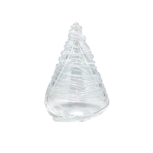 $169.00 Clear Swirl Small Glass Tree