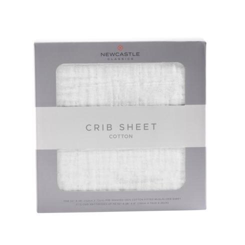 $25.00 Pure White Bamboo Crib Sheet