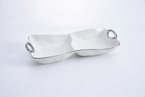 Pampa Bay  Handle With Style 2 Section Bowl $50.00