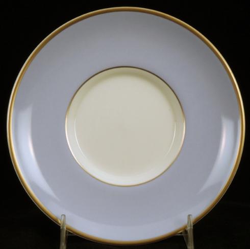 Pickard China Colorsheen Blue Ivory Gold Tea Saucer $34.00