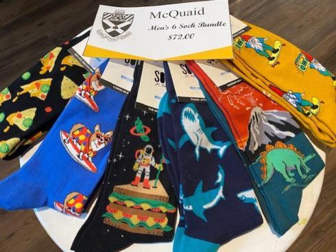 $71.99 McQuaid Bash Men\'s Sock Bundle 