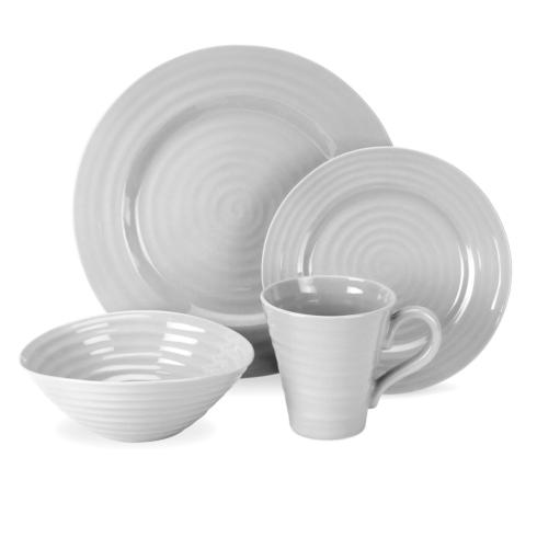 $86.00 4 Piece Place Setting - Grey