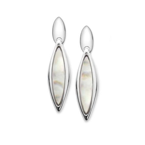 $200.00 Marquise Earrings Mother of Pearl