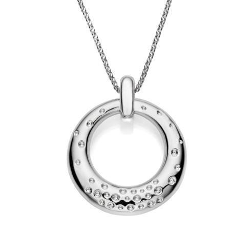 $350.00 Dazzle Circle Pendant Necklace