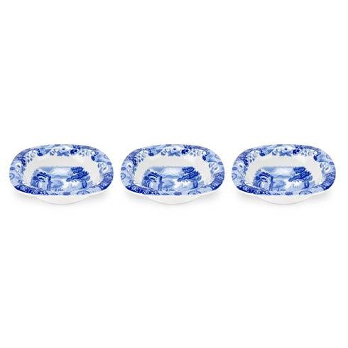 Spode  Blue Italian Set of 3 Dip Dishes $34.99