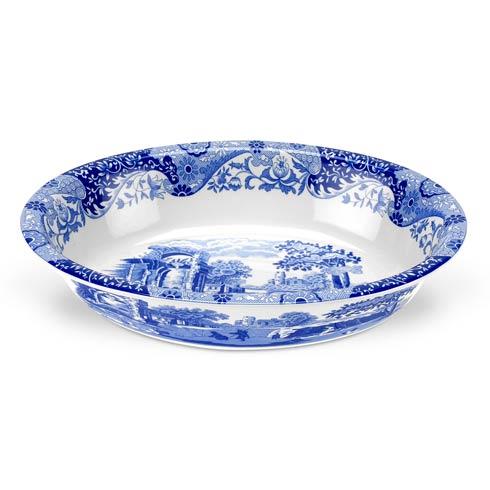 Spode  Blue Italian Oval Rim Dish $69.99