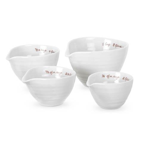 Portmeirion  Sophie Conran White Set of 4 Measuring Cups $24.99