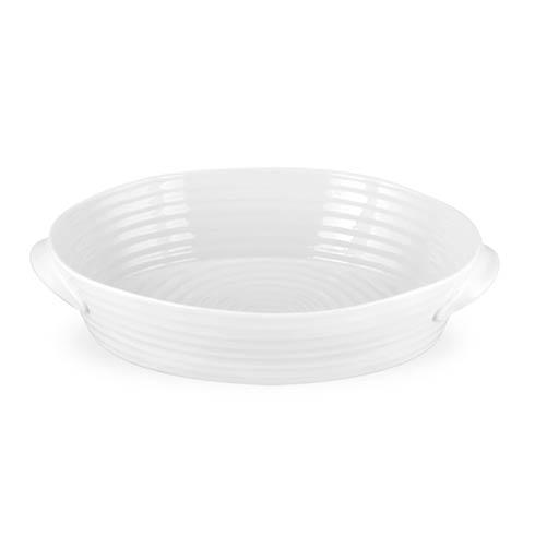 Portmeirion  Sophie Conran White Medium Handled Oval Roasting Dish $42.00
