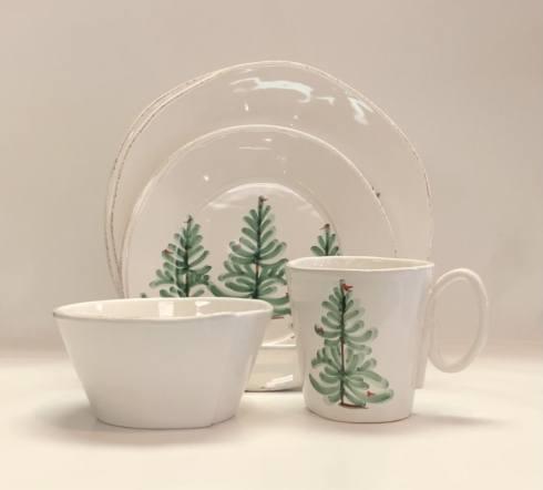Lastra Holiday by Vietri Four Piece Place Setting  - $180.00