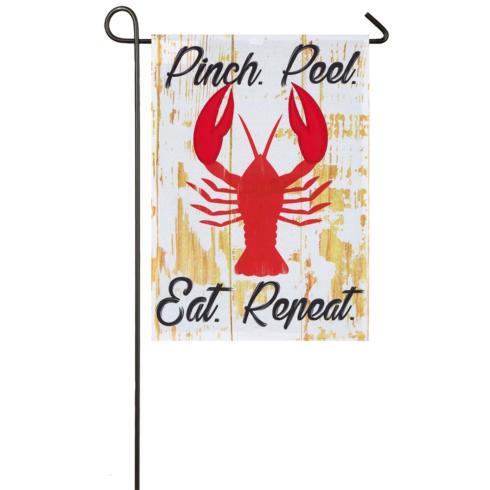 Evergreen   Garden Flag-Pinch Peel Eat Repeat. $13.95
