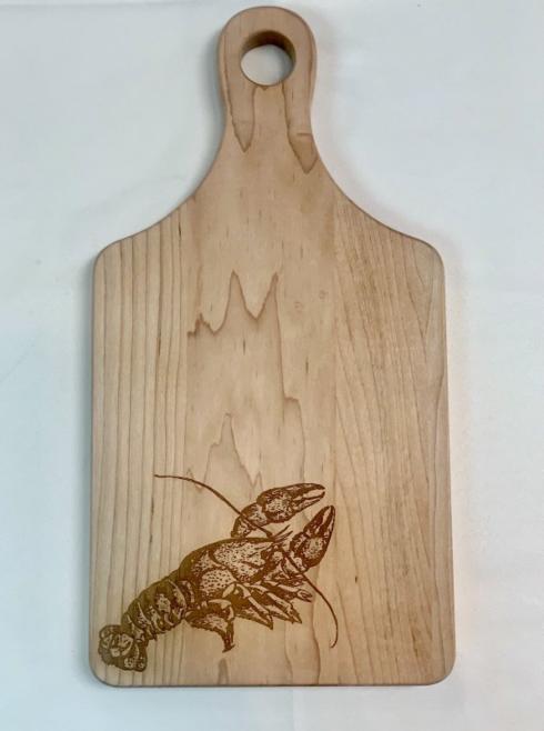 Pieces of Eight Exclusives Louisiana Favorites Louisiana Must Haves Maple Cutting Board-Crawfish $44.00