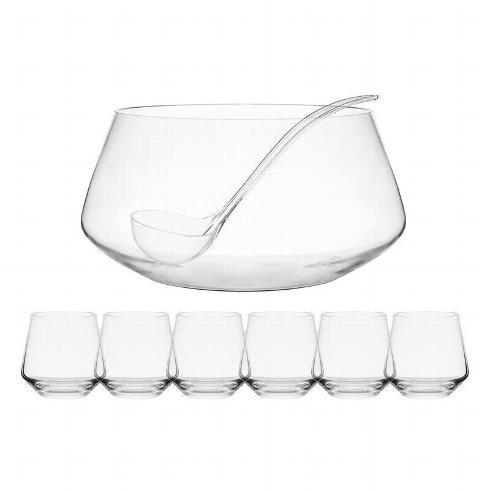 Pieces of Eight Exclusives   Akimbo 8 Piece Punch Bowl Set $109.00