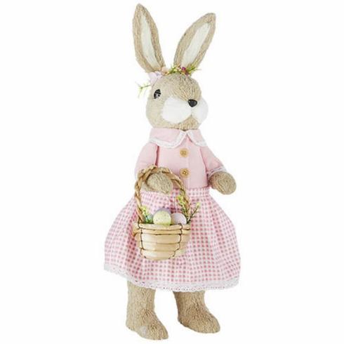 $59.95 Bunny with Easter Basket-22"