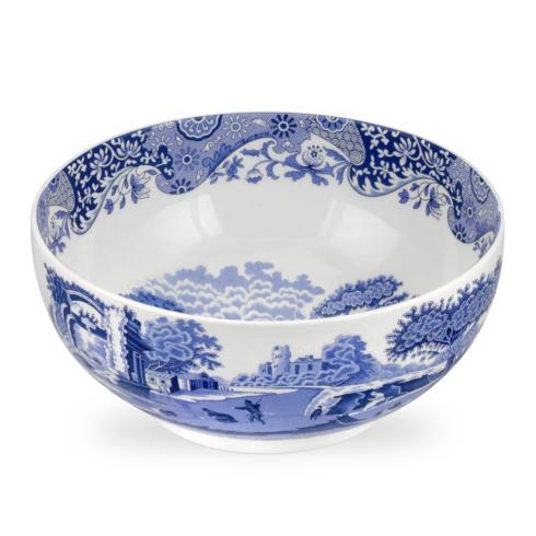 Pieces of Eight Exclusives   Blue Italian Deep Round Bowl $85.00