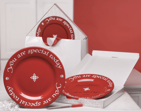 $40.00 You Are Special Today Plate