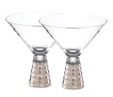 $125.00 Martini Glass set of 2