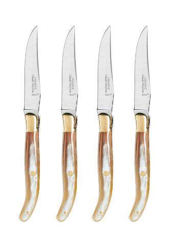 PS The Letter Exclusives   Claude Dozorme Hell Horn- Box of 8- Steak Knives $306.00