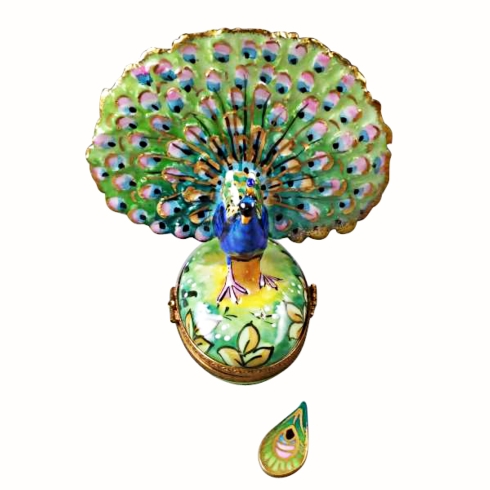 $349.00 Peacock with Removable Feather