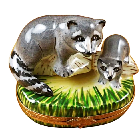 $289.00 RACCOON WITH BABY