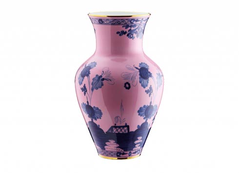 Ginori 1735 Oriente Italiano Azalea Ming Vase $595.00